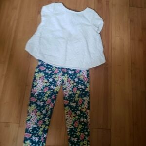 Girls Osh Kosh 4T Leggings Set